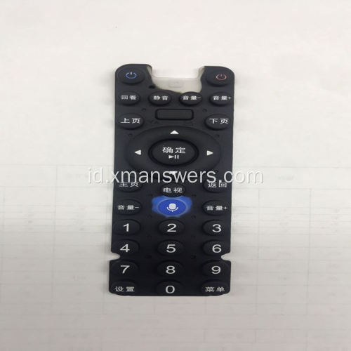 Kontrol TV Elastomer Tombol Keypad Karet Silikon